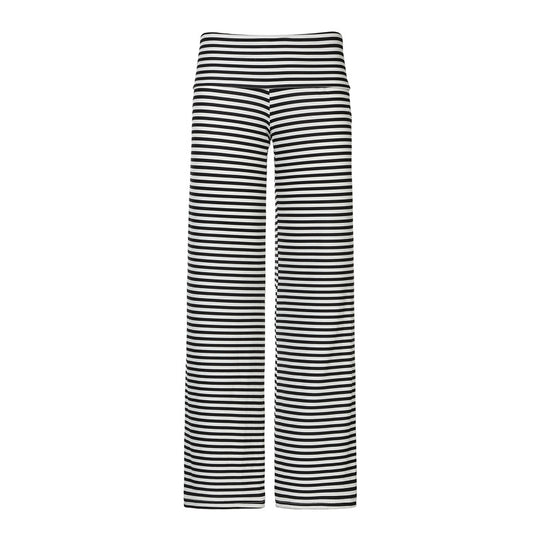 Clearance Striped Bodycon Fresh Fashion High Waist Bell-bottom Pants