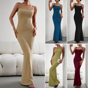 Sensual Style Dress | Slim-Fit Dress | Autumn Sling Dress