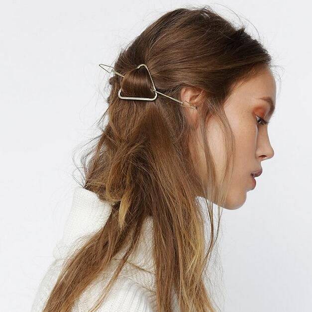 Fashion Geometry Triangular Hair Clips