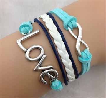 Joker LOVE Retro Eight Multi-layer Bracelet