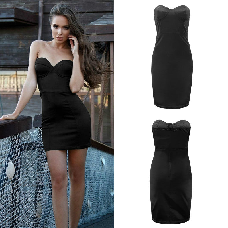 Tube Bodycon Bustier Dress