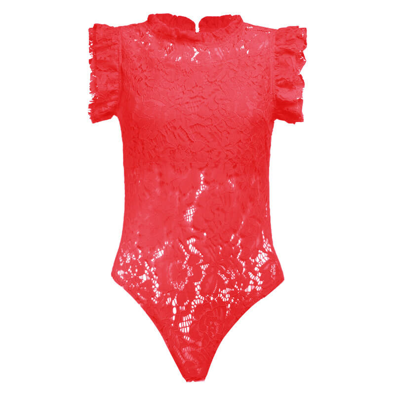 Lace See Through Summer Bodysuits