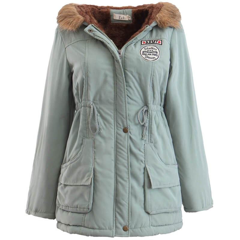 Simple Hollister Padded Parka Jacket