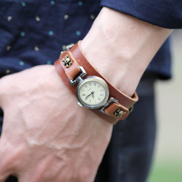 Simple Fashion Handmade Leather Watch