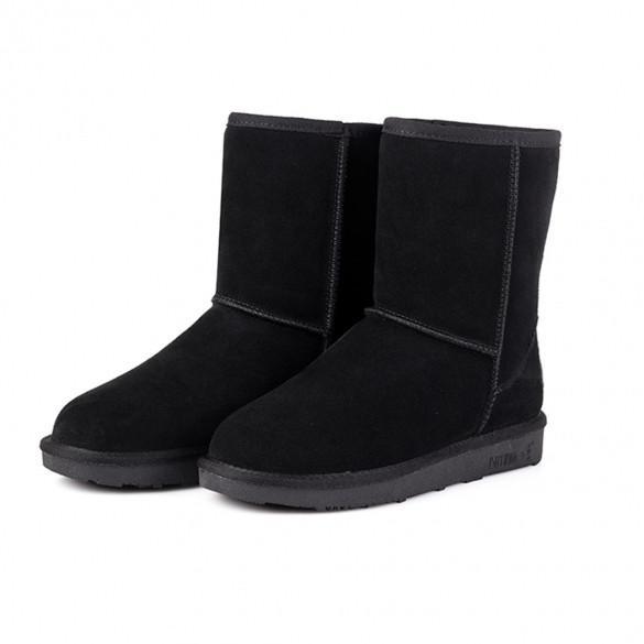 Unisex Winter Warm Snow Half Boots Shoes