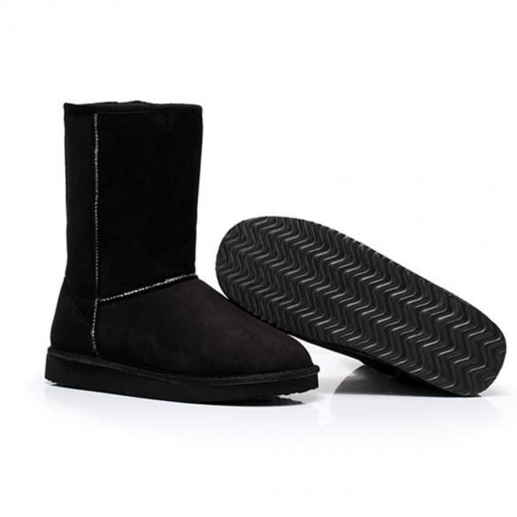 Unisex Winter Warm Snow Half Boots Shoes