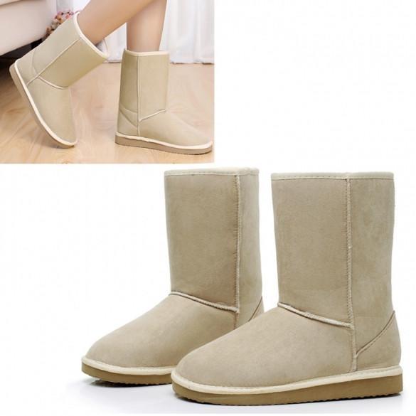 Unisex Winter Warm Snow Half Boots Shoes