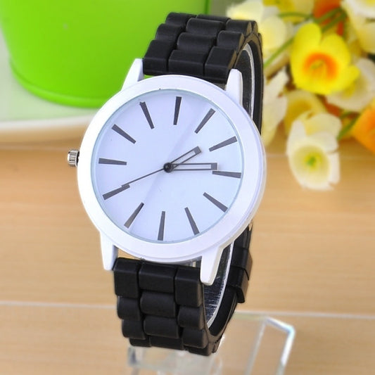 Best Gift Classic Quartz Ladies Jelly Silicone Wrist Watch