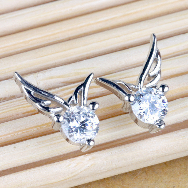 Fashion Korea Style Angel's Wing Earrings