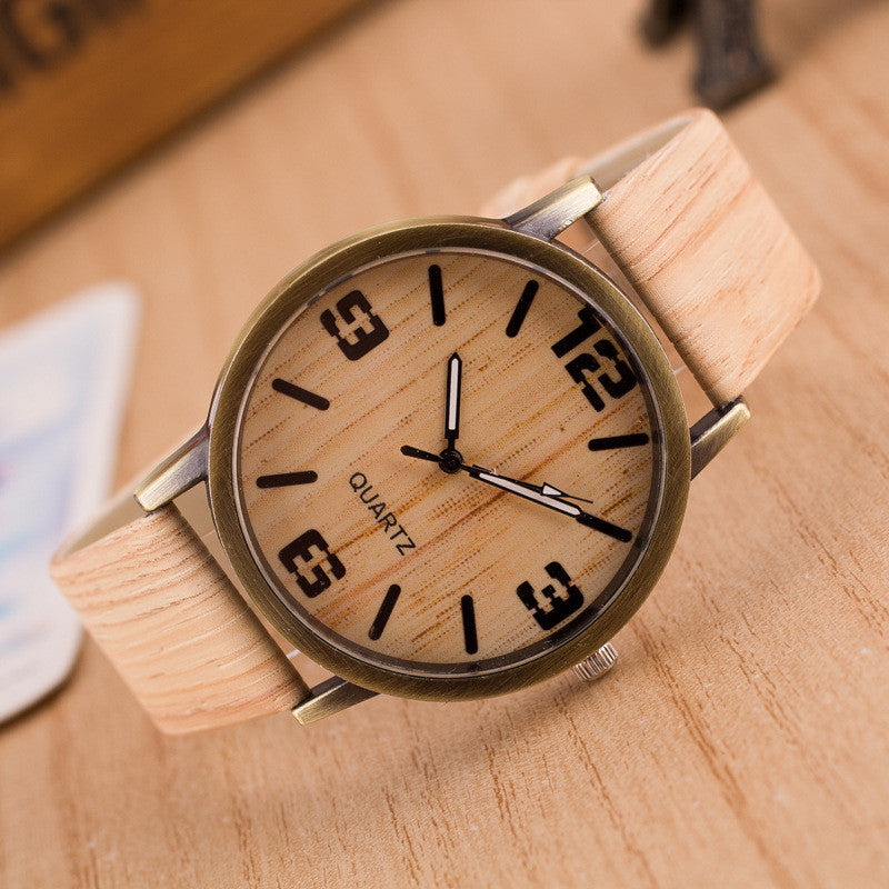 Creativity Wood Grain Watch