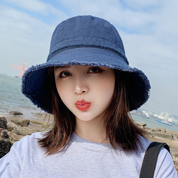 Leisure Solid Bucket Hat