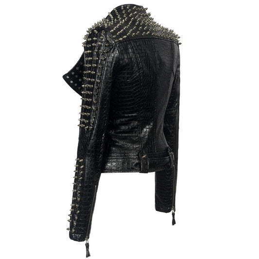 Rivet Studded Punk Jacket