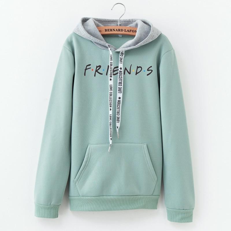 Print Hoodies Sweatshirts Harajuku Crew Neck Sweats Women Clothing Feminina Loose Women's Outwear