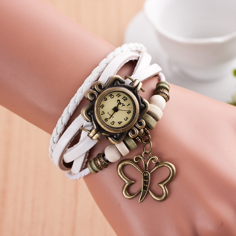 Hollow Out Butterfly Multilayer Watch