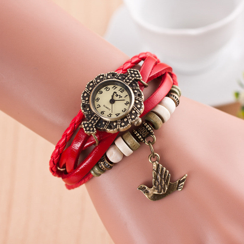 Maya Dove Multilayer Bracelet Watch