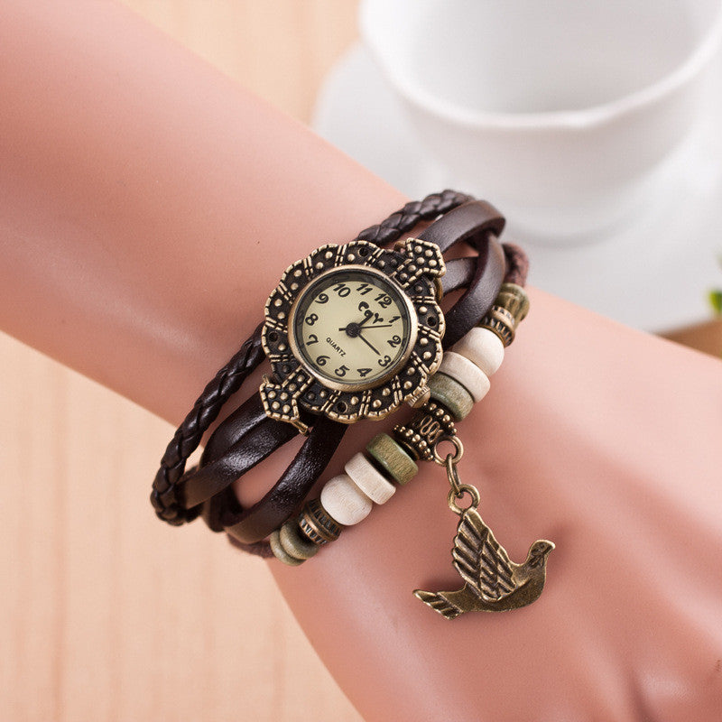 Maya Dove Multilayer Bracelet Watch