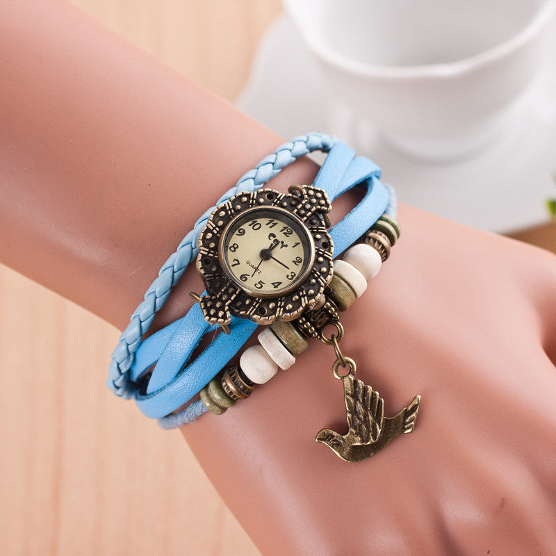 Maya Dove Multilayer Bracelet Watch