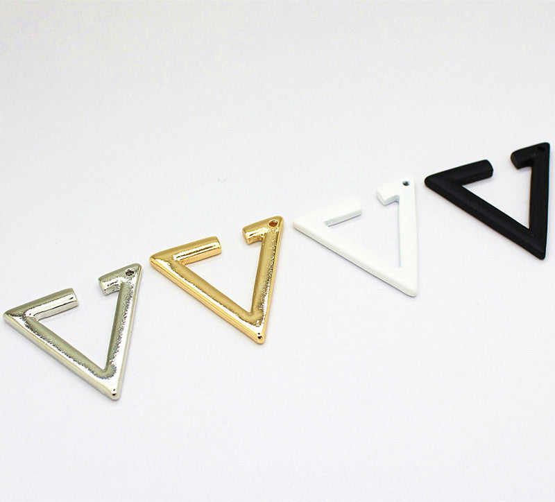 Exaggerate Triangle Ear Clip Earrings