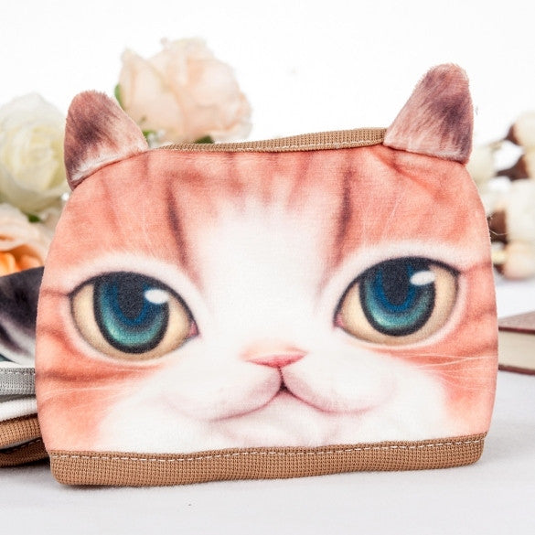 Korean Style New Fashion Casual Sport Outdoor 3D Pet Cat Cartoon Pattern Anti-Dust Cute Face Mask