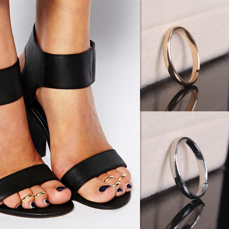 Fashion Smooth Adjustable Foot Ring