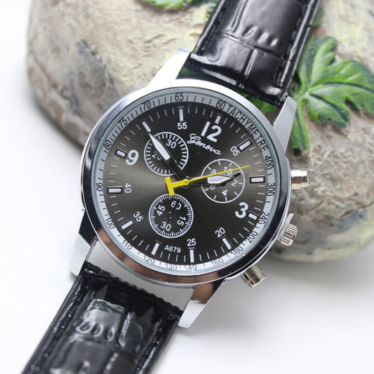 High-End Fashion Leather Lady's Watch