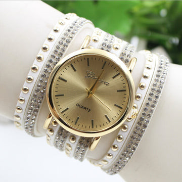 Korean Style Rivet Strap Casual Watch