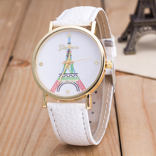 Simple Fashion The Eiffel Tower Watch