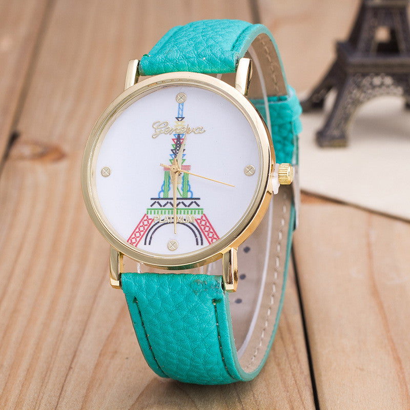 Simple Fashion The Eiffel Tower Watch