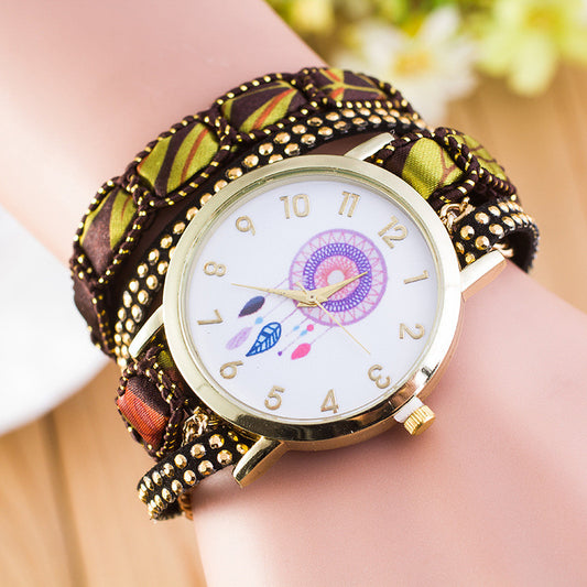 National Style Dreamcatcher Bracelet Watch