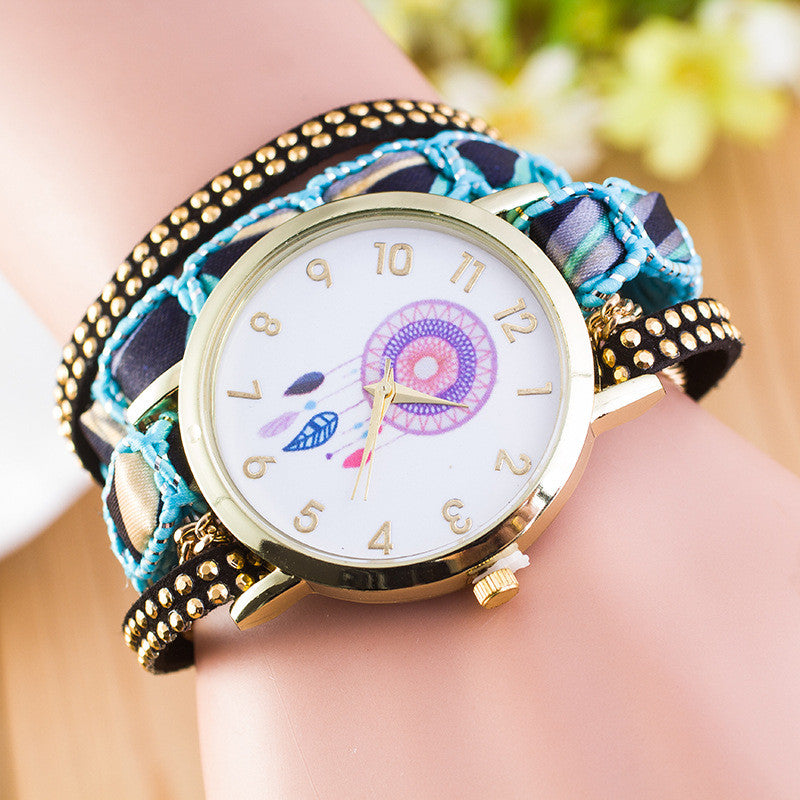 National Style Dreamcatcher Bracelet Watch