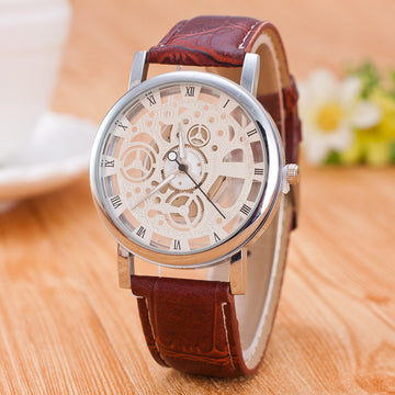 Hollow Out Round Dial Fashion Watch