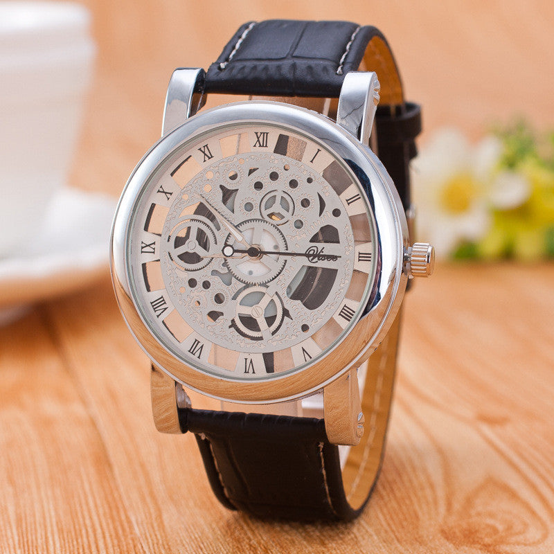 Hollow Out Round Dial Fashion Watch