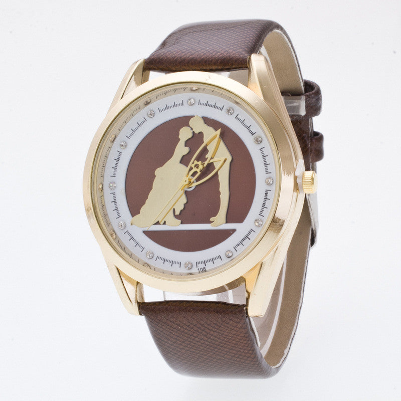 Romantic Marriage Love Fashion 3D Watch