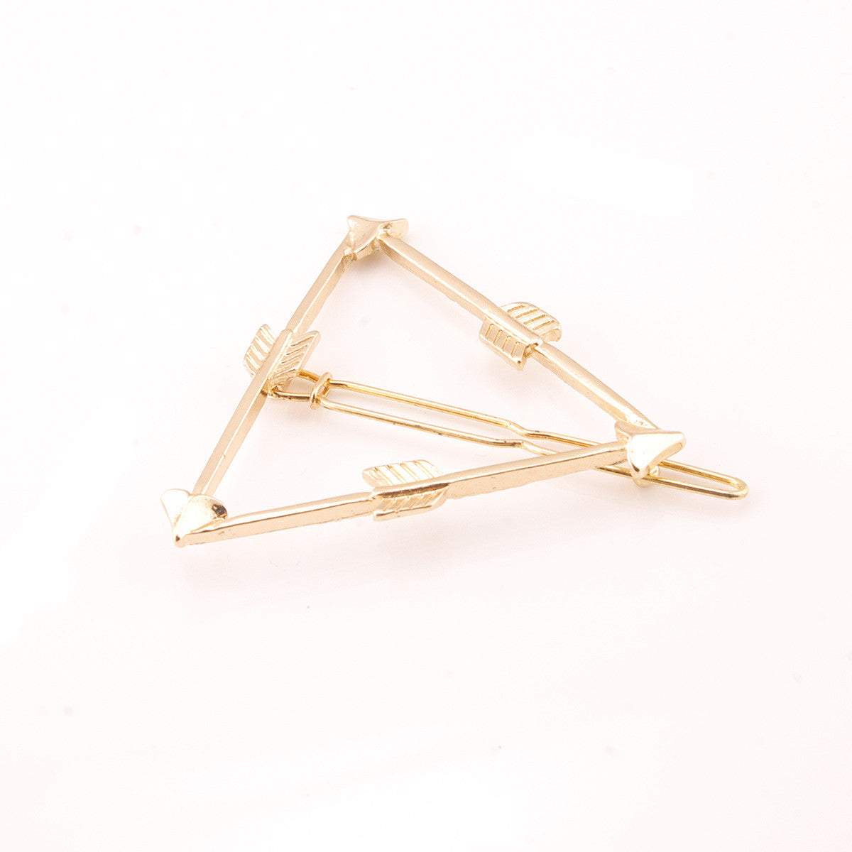 Geometric Triangular Arrow Hair Clips