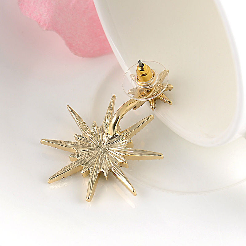 Crystal Luxury Six-Pointed Star Single Earring