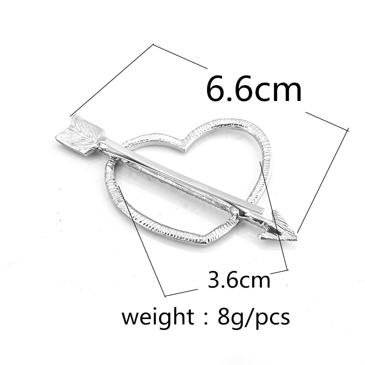 Sweet Heart Arrow Women's Hairpin