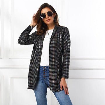 Fashion Sequin Blazer for women