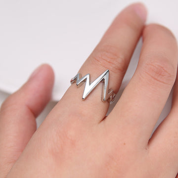 New fashion ladies ring ring alloy electroplating