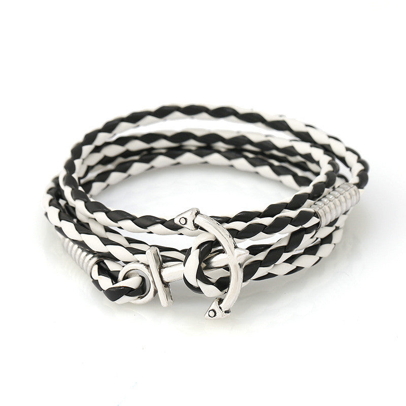 Fashion Anchor Hand-woven Bracelet