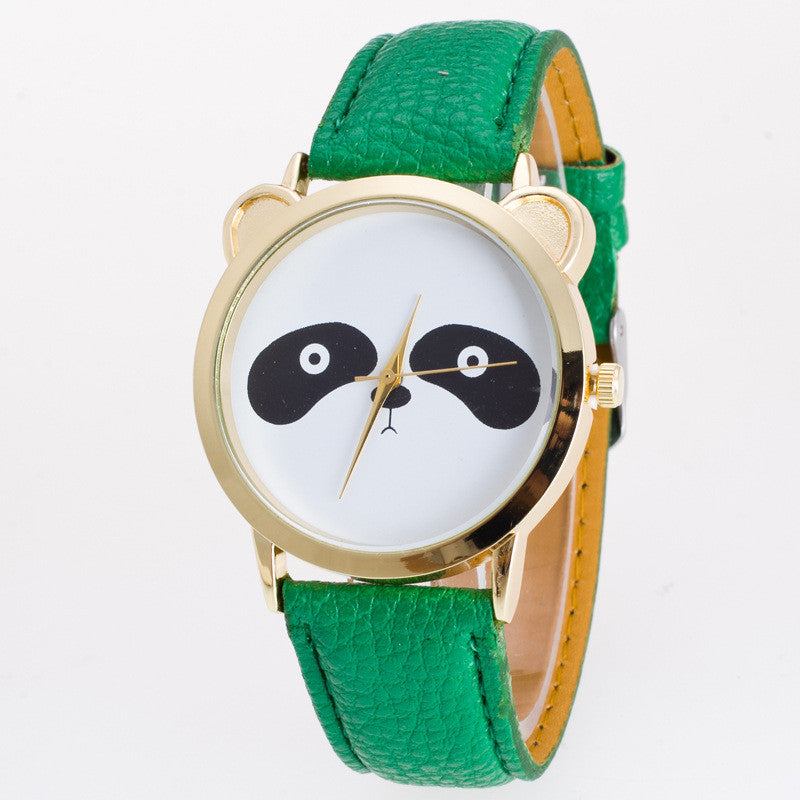 Fashion Leisure Panda Animal Watch