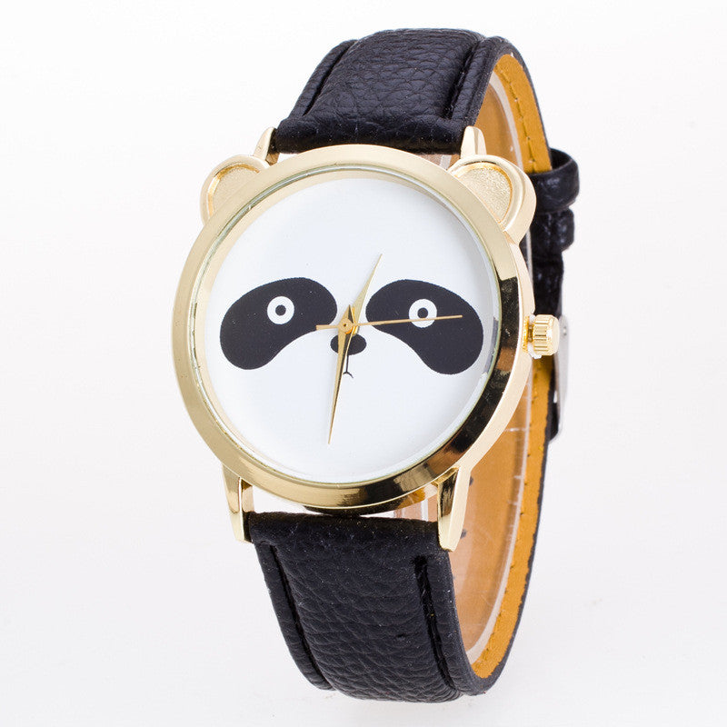 Fashion Leisure Panda Animal Watch