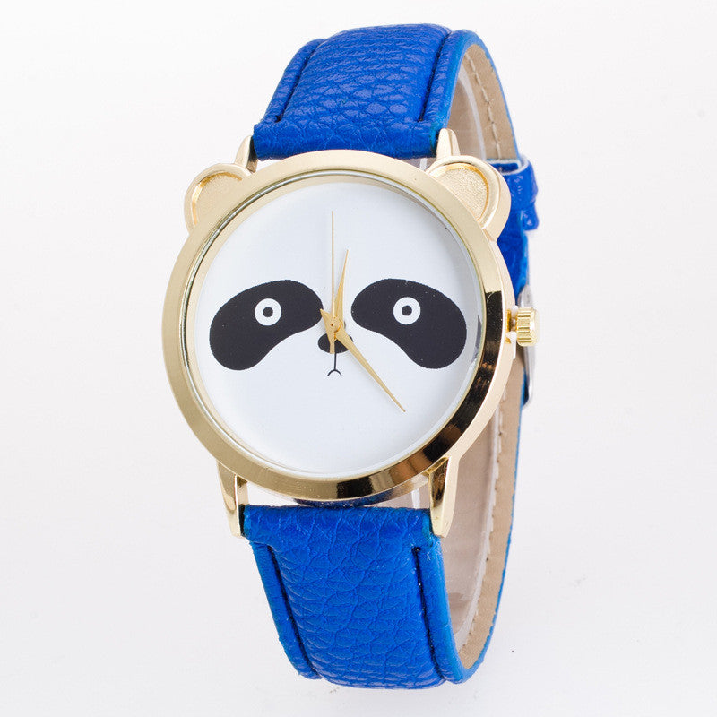 Fashion Leisure Panda Animal Watch