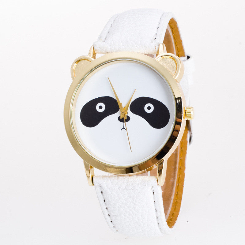 Fashion Leisure Panda Animal Watch