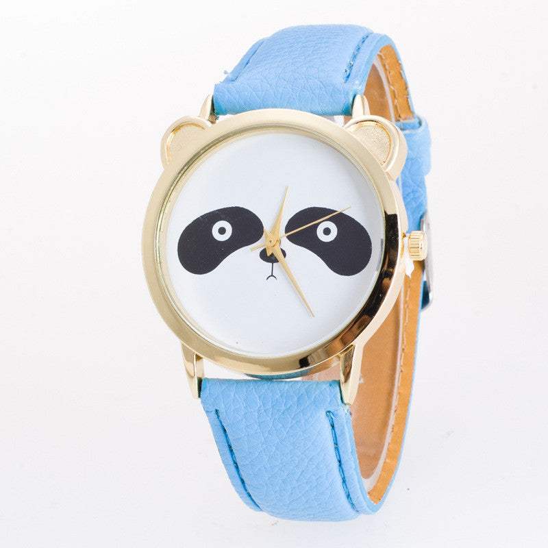 Fashion Leisure Panda Animal Watch