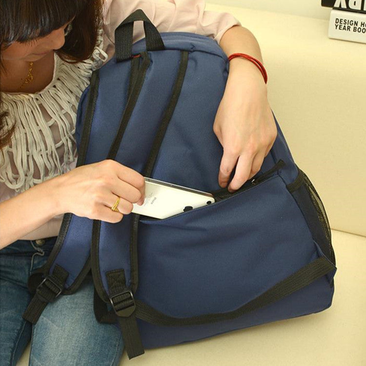 Anchor Print Hot style Navy Stripe Backpack