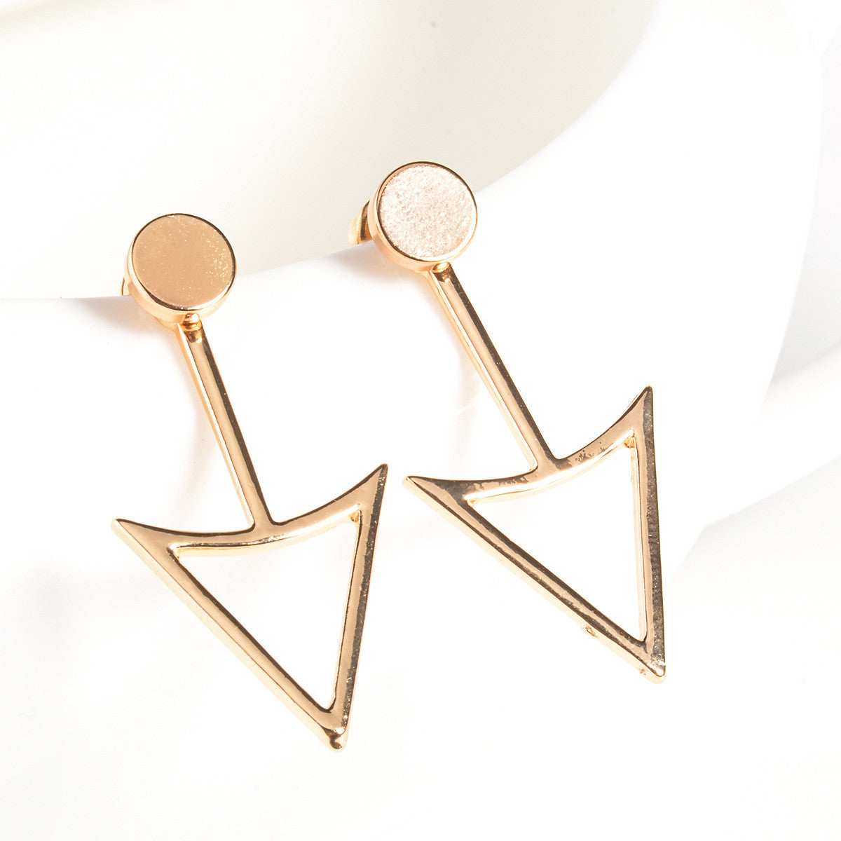 Unique Triangle Women's Earrings