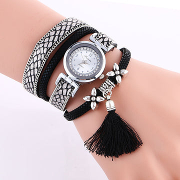 Popular Flower Tassel Quartz Watch