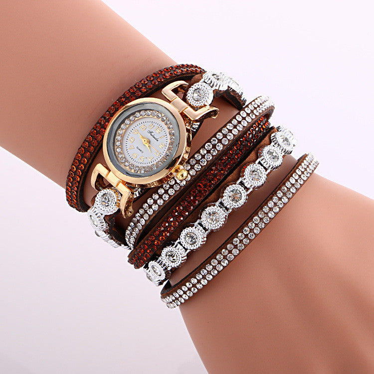 Fashion Crystal Strap Bracelet Watch