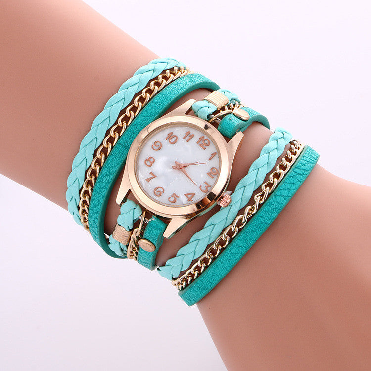 Bohemia Multilayer Chain Watch