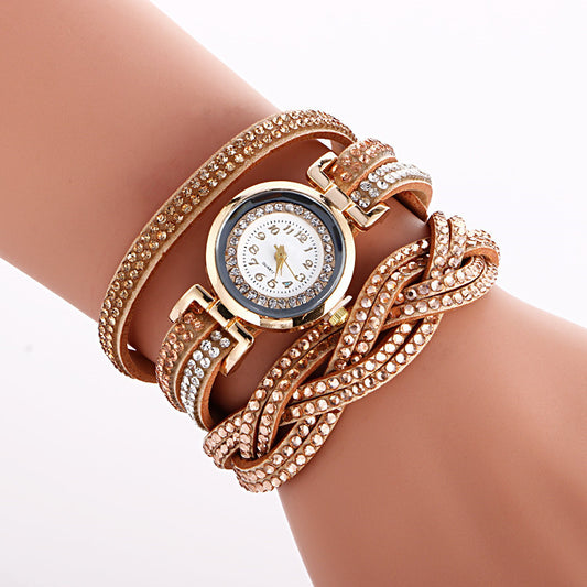 Beautiful Crystal Strap Wrist Watch